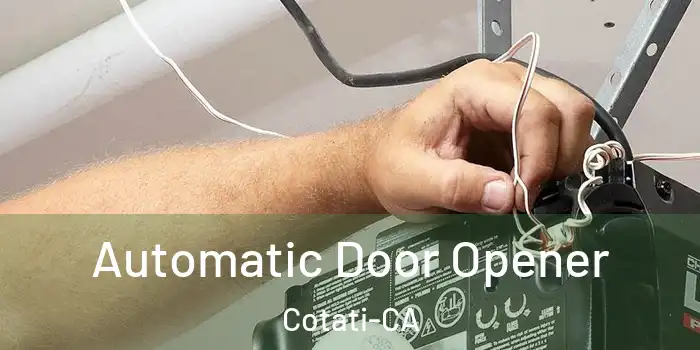  Automatic Door Opener Cotati-CA