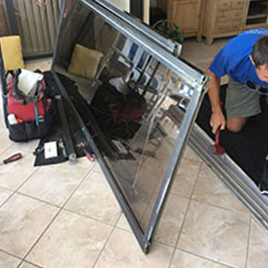 sliding glass door frame repair Cotati