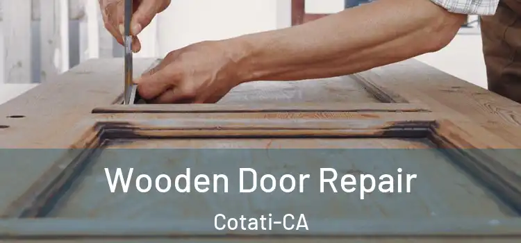  Wooden Door Repair Cotati-CA